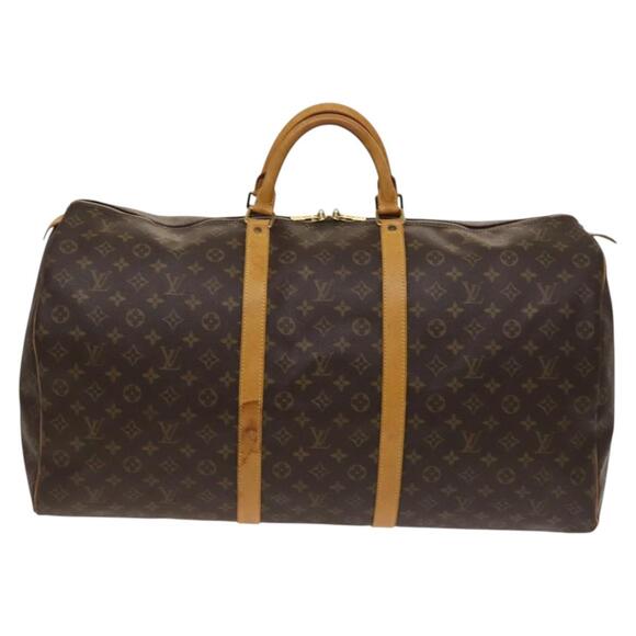 LOUIS VUITTON Monogram Keepall 60 Boston Bag M41422 - Picture 13 of 16